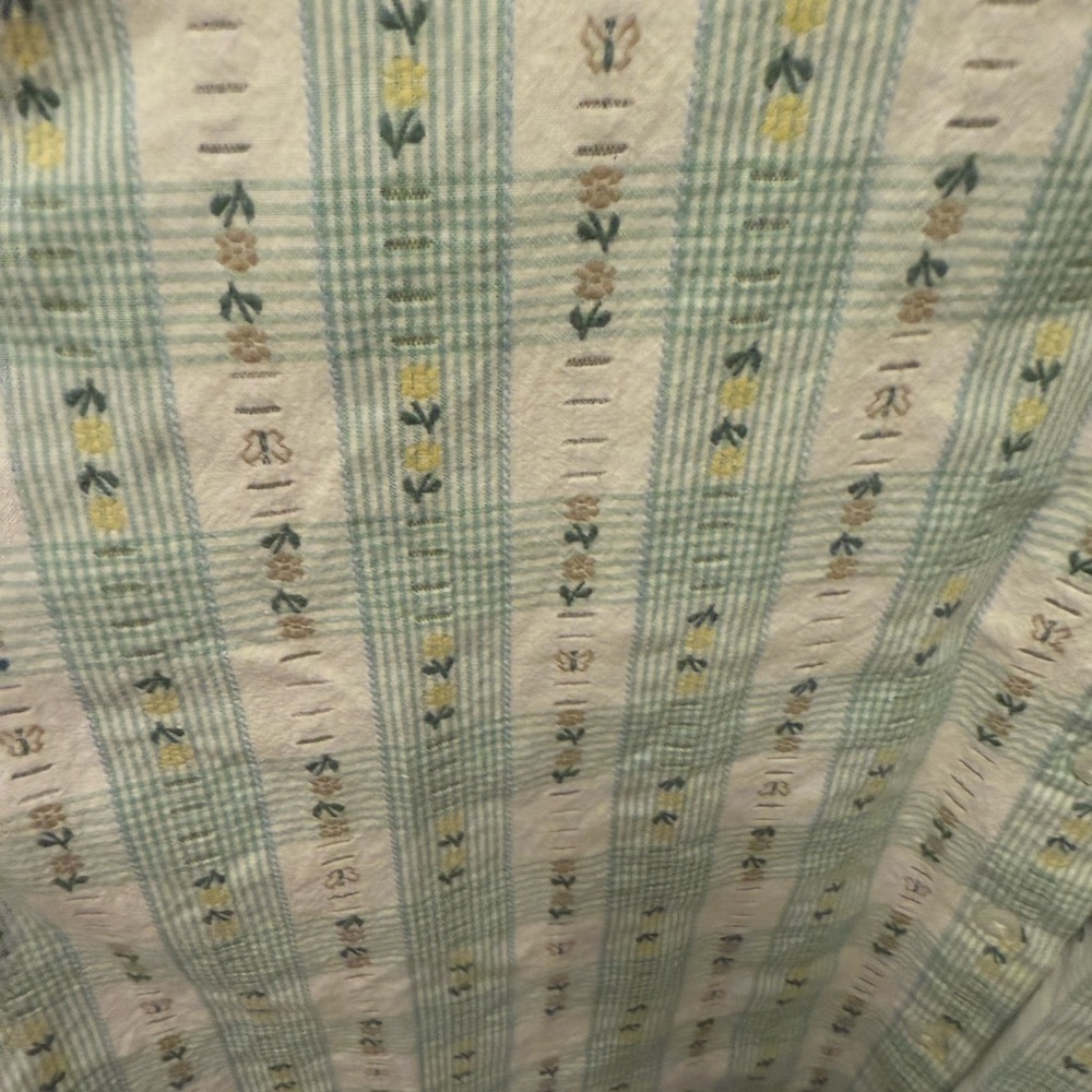 Vintage 80s 90s Classic Elements Embroidered Butt… - image 6